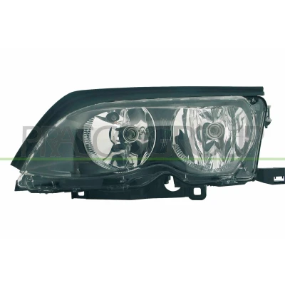 Billede af PRASCO BM0214904 Forlygter venstre H7/H7 FF sort til højrekørsel med elektronisk motor indstillingsmotor for LWR BMW: 3 Coupe