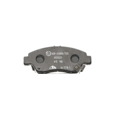 Billede af ATE 13.0460 5820.2 Bremseklodser med akustisk advarsel for slid HONDA: CIVIC 7 Hatchback, 6 Stufenheck
