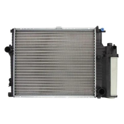 Billede af THERMOTEC D7B005TT Radiator Aluminium, plastik til køretøjer med/uden klimaanlæg 436 520 34 Manuelt/automatisk gear Mekanisk fuget køleripper