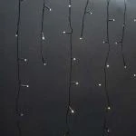 Billede af Dekorative Istagelys 180 LED&#039;s Varm Hvid 5.90 m Lyseffekter: 7 Strømforsyning