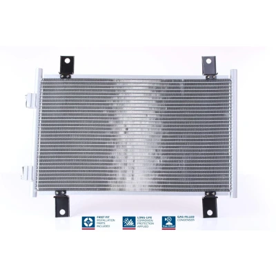 Billede af NISSENS 94712 Kondensator uden tørrer Aluminium 574 R 134a