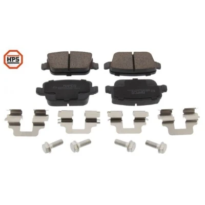 Billede af MAPCO 6854HPS Bremseklodser bagaksel Ikke forberedt til slidindikator FORD: MONDEO 4 Turnier, S Max Mk1, Galaxy Mk2 MPV, VOLVO: V70 3, 2, S80 II