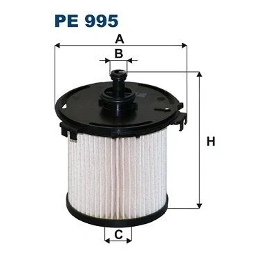 Billede af FILTRON PE 995 Brændstoffilter Påskruet filter FORD: Transit Custom V362 Bus, Mk6 Van, Tourneo Bus