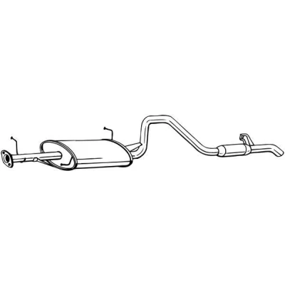 Billede af BOSAL 286 059 Lydpotte SUZUKI: Grand Vitara 1 SUV