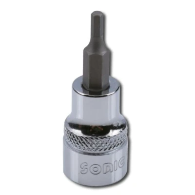 Billede af SONIC 8244806 Skraldenøgleindsats (Hexagon) 3/8tommer ydre sekskant DIN 3120 6 mm Krom vanadium stål