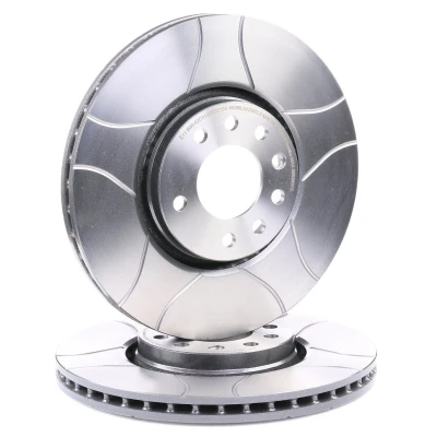 Billede af BREMBO MAX LINE 09.9369.75 Bremseskiver 308 25 5 indvendigt ventileret, opslidset coatet OPEL: Corsa D Hatchback, E Astra H Caravan