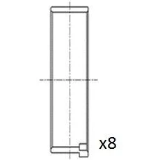 Billede af Plejlstangleje FAI AutoParts BB2031 STD