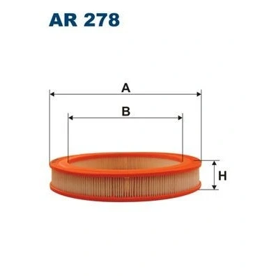 Billede af FILTRON AR 278 Luftfilter 43 260 Filterindsats