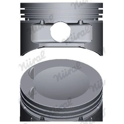 Billede af NÜRAL 87 438500 00 Motor Stempel 82,5 med stempelringholder, til Trapez plejlstang AUDI: A3 Hatchback