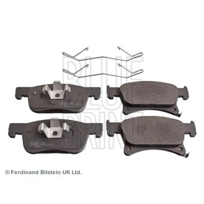 Billede af BLUE PRINT ADW194209 Bremseklodser foraksel med akustisk advarsel for slid stempelklips, bøjler OPEL: Corsa E Hatchback, Adam