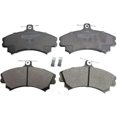 Billede af DENCKERMANN B110513 Bremseklodser foraksel med akustisk advarsel for slid VOLVO: V40 Stationcar, S40 I, MITSUBISHI: Space Star, Carisma Hatchback