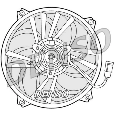 Billede af DENSO DER21015 Køleventilator 385 460