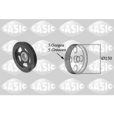 Billede af SASIC 2156072 Remskive Krumtapaksel 150 KIA: Venga, RIO 3, HYUNDAI: Getz, Matrix