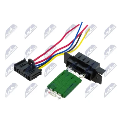 Billede af NTY ERD FT 006 Modstand, kabineventilator med kabel FIAT: Grande Punto Hatchback, OPEL: Corsa D ALFA ROMEO: MiTo