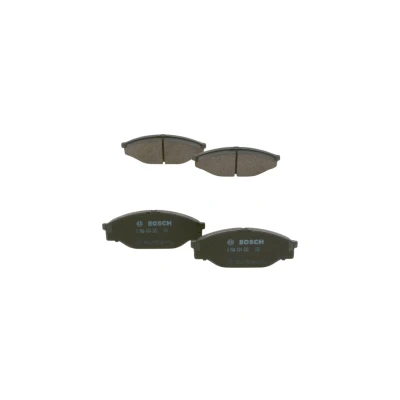 Billede af BOSCH 0 986 424 225 Bremseklodser Low Metallic med anti knirke plade, monteringsvejledning TOYOTA: HILUX 3 Pick up, HIACE 4 Kasten
