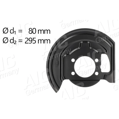 Billede af AIC 58192 Ankerplade højre foraksel NISSAN: Qashqai / Qashqai+2 I, Juke