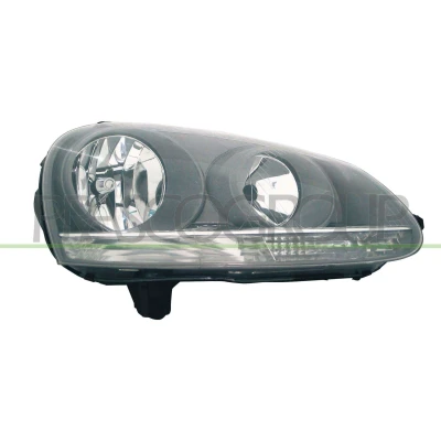 Billede af PRASCO VG0364903 Forlygter højre H7/H7 med indstillingsmotor for LWR VOLKSWAGEN: Golf 5