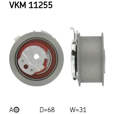 Billede af SKF VKM 11255 Strammehjul, tandrem SKODA: Octavia 2 Combi, Superb II Stationcar, SEAT: Leon Hatchback, VOLKSWAGEN: Golf 5