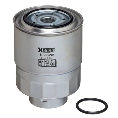 Billede af HENGST filter H560WK Brændstoffilter Påskruet HONDA: CIVIC 8 Hatchback, CR V 3, FR