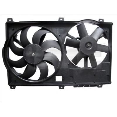 Billede af TYC 805 0012 Køleventilator 385 480+240 med kølerventilatorramme (karm)
