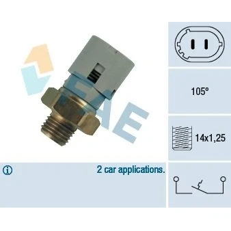 Billede af FAE 35710 Temperaturkontakt