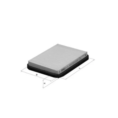 Billede af MAHLE ORIGINAL LAK 255 Kabinefilter Aktivkulfilter 327,0 202 55,5 SAAB: 9 5 Stationcar, Sedan
