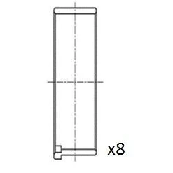 Billede af Plejlstangleje FAI AutoParts BB2054 STD