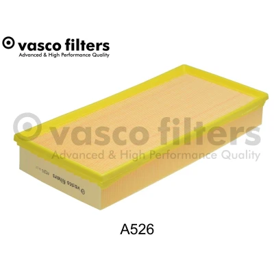 Billede af DAVID VASCO A526 Luftfilter 58mm 187mm 388mm Filterindsats VOLKSWAGEN: Touareg I, II, PORSCHE: Cayenne, AUDI: Q7