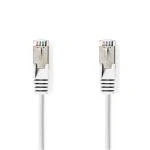 Billede af Cat 6a kabel SF/UTP RJ45 (8P8C) Hanstik 7.50 m Runde PVC Hvid Mærke
