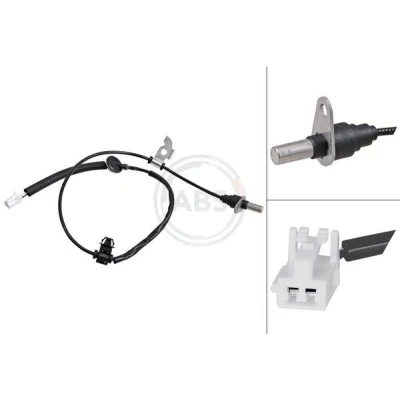 Billede af A.B.S. 32207 ABS sensor aktiv 750mm hvid MAZDA: MX 5 III (NC) 2.0, 1.8 2005 2014