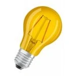 Billede af Osram led star deco standard 2,5w/gul (15w) e27 (235 lm)