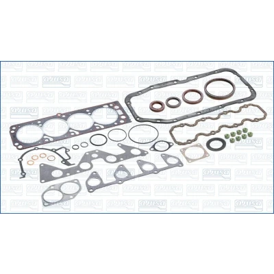 Billede af AJUSA FIBERMAX 50048200 Komplet pakningssæt, motor med cylinderhovedpakning, ventilarmstætning OPEL: Omega A Caravan, Kadett E Calibra