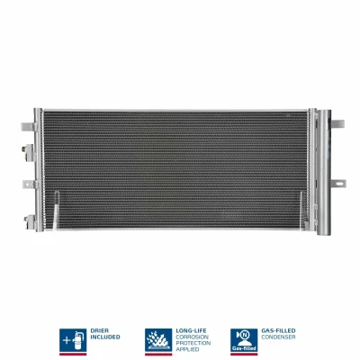 Billede af NISSENS 940626 Kondensator med tørrer Aluminium 711 R 134a FORD: Mondeo 5 Kombi