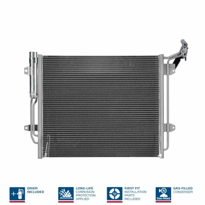 Billede af NISSENS 940256 Kondensator med tørrer Aluminium 600 R 134a VOLKSWAGEN: Sharan II, SEAT: Alhambra II