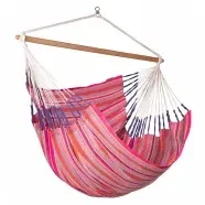 Billede af Habana Flamingo - Organic Cotton Kingsize Hammock Chair Hængekøje