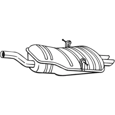 Billede af BOSAL 247 191 Lydpotte BMW: 3 Sedan