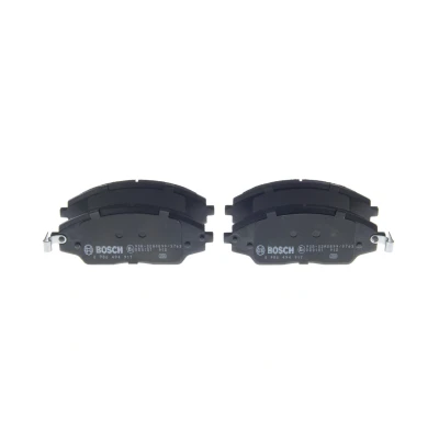 Billede af BOSCH 0 986 494 917 Bremseklodser Low Metallic med indbygget slid advarselskontakt CHEVROLET: Aveo Hatchback, Sedan