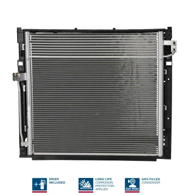Billede af NISSENS 940394 Kondensator med tørrer Aluminium 635 R 134a