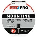 Billede af tesa monteringstape 5mx9mm PRO 66792, dobbeltklæbende ultra stærk skumtape