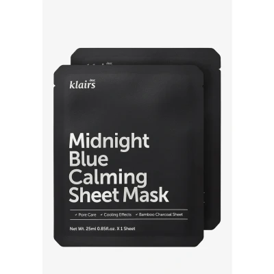 Billede af klairs Midnight BLUE Calming MASK 25ML 2 PACK Ansigtsmaske, Dame, Størrelse: 50 ml,
