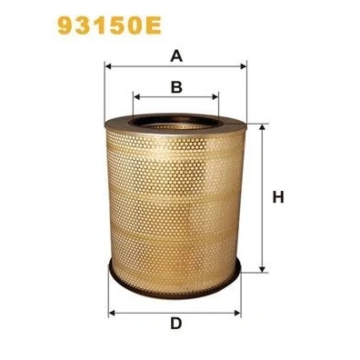 Billede af WIX FILTERS 93150E Luftfilter 411 332 Filterindsats
