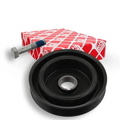 Billede af febi BILSTEIN 33808 Remskive Krumtapaksel 6PK 148,5 5 med skrue Plus PEUGEOT: 407 SW, 308 I 307 Stationcar, CITROËN: C4 II Hatchback