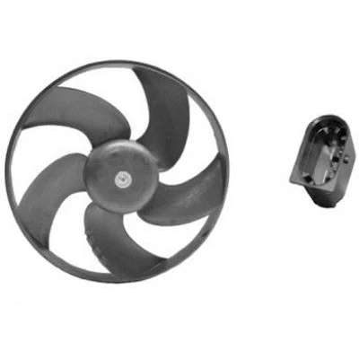 Billede af VAN WEZEL 4028745 Køleventilator til køretøjer uden klimaanlæg 345 med elektronisk motor PEUGEOT: 206 Hatchback, 206+ Hatchback