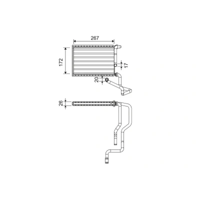 Billede af VALEO 811579 Varmeveksler