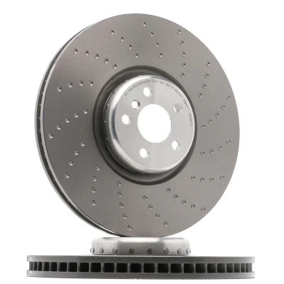 Billede af BREMBO 09.D898.23 Bremseskiver 395 36 5 perforeret/indv. ventileret, todelt bremseskive coatet højkarboniseret med skruer BMW: Sedan, Touring, X5