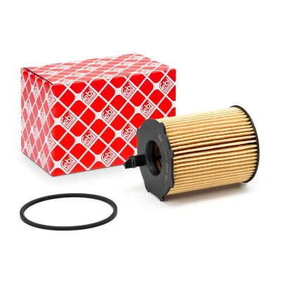 Billede af FEBI BILSTEIN 172618 Oliefilter med tætningsring Filterindsats PEUGEOT: 208 I Hatchback, 308 SW 2, 206 FORD: FOCUS 3 Turnier, FIESTA 6