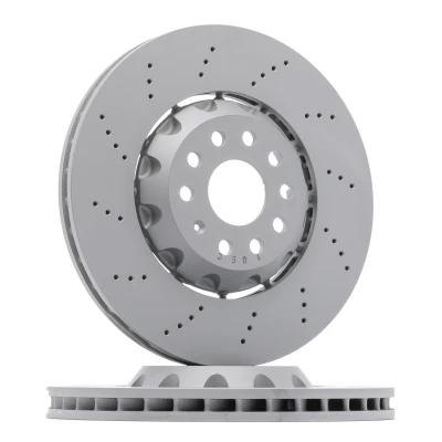 Billede af ZIMMERMANN 600.3262.70 Bremseskiver 340 30 10/5 5 112 indvendigt ventileret, hullet, todelt bremseskive coatet legeret VOLKSWAGEN: Golf 7