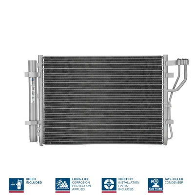 Billede af NISSENS 940251 Kondensator med tørrer Aluminium 545 R 134a