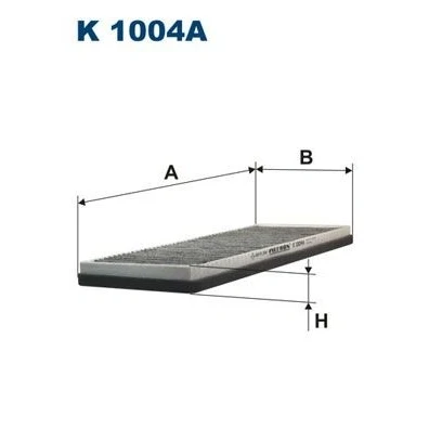 Billede af FILTRON K 1004A Kabinefilter Aktivkulfilter 388 150 26 VOLKSWAGEN: Passat B5 GP Sedan, Variant, AUDI: A4 Sedan