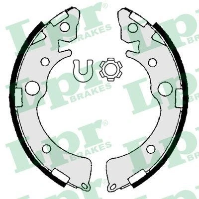 Billede af LPR 06980 Bremsebakker 180 31 HONDA: CIVIC 6 Hatchback, CRX 3